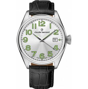 Claude Bernard Proud Heritage Three Hands Date 70203-3C-AB