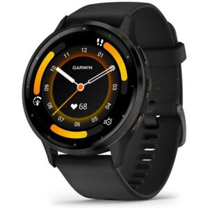 Garmin Venu® 3 Slate/Black, Silicone band 010-02784-01