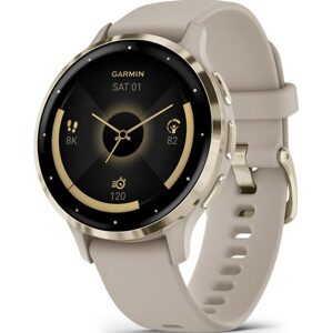 Garmin Venu® 3S Cream Gold / French Gray, Silicone Band 010-02785-02