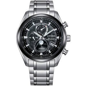 Citizen Eco-Drive Radio Controlled Tsukiyomi Moonphase Super Titanium BY1018-80E