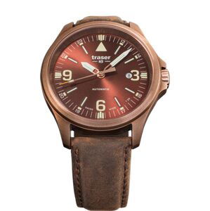 Traser P67 Officer Pro Automatic Bronze Brown kůže