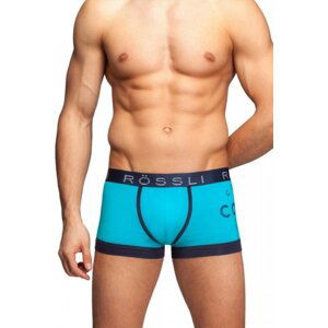 Rossli MSH-039 turquoise Pánské boxerky XXL tyrkysová