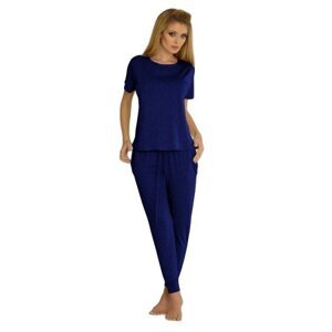 De Lafanse Paula 524 Dámské pyžamo XL tmavě modrá
