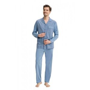 Luna 797 Pánské pyžamo M modrá