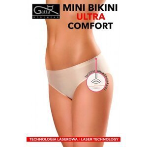 Gatta 41590 Mini Bikini Ultra Comfort dámské kalhotky M beige/béžová