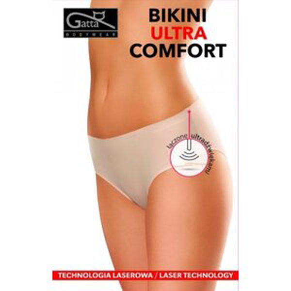 Gatta 41591 Bikini Ultra Comfort dámské kalhotky L white/bílá