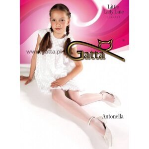 Gatta Antonella 20 den dívčí punčocháče  140-146 bianco/bílá