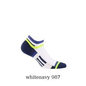 Wola Sportive W91.1N3 Ag+ Pánské ponožky 45-47 Ebony