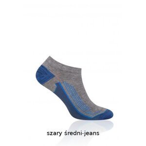 Steven Dynamic Sport art.101 ponožky  38-40 jeans-tmavě modrá