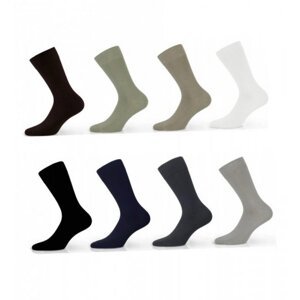 Wola Perfect Man Frotte W94011 pánské ponožky 45-47 black/černá