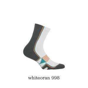 Wola Sportiwve Frotte  W94.1N6 AG+ Pánské ponožky 39-41 white/bílá