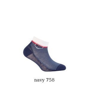 Gatta Cottoline jarní-letní vzorované G34.N59 6-11 let Dětské ponožky 27-29 navy