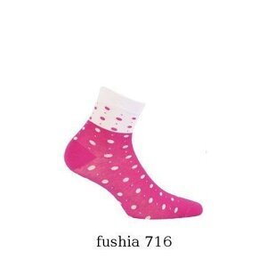 Gatta Cottoline jarní-letní vzorované G44.59N 11-15 let Dívčí ponožky 36-38 pink