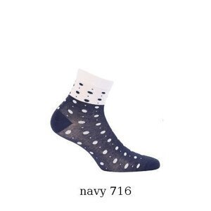 Gatta Cottoline jarní-letní vzorované G34.59N 6-11 let Dívčí ponožky 27-29 grey
