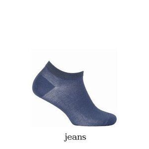 Wola Soft Cotton W31.060 6-11 lat Hladký ponožky  30-32 jeans/odstín modré
