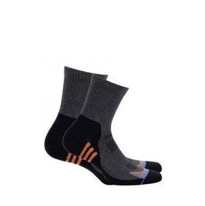 Wola Sportive W94.1N5 Ag+ Pánské ponožky 39-41 oranžová