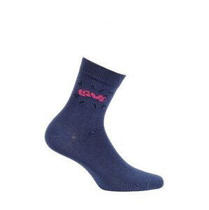 Gatta Cottoline vzorované G44.01N 11-15 let Dívčí ponožky 33-35 rose