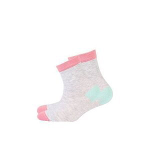 Wola s vzorem W24.01P 2-6 lat ponožky 24-26                pink