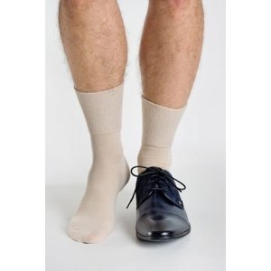 Regina Purista antibakteriální netlačící ponožky 35-38 béžová