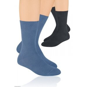 Steven 048 Pánské ponožky 38/40 tmavě modrá