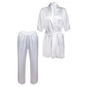 DKaren Keira bílé Dámské pyžamo XL bílá