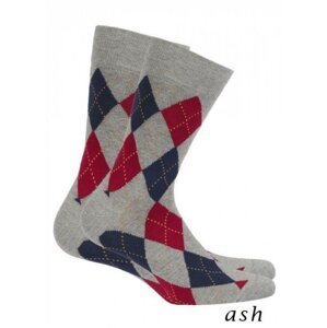 Wola Perfect Man W491 - Ash Pánské ponožky 42/44 ash