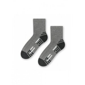 Steven art.022 Sport Chlapecké ponožky 35-37 černá
