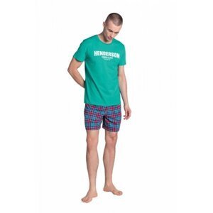 Henderson Lid 38874-69X Pánské pyžamo XL zeleno-modrá
