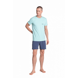 Henderson Lobe 38875-70X Pánské pyžamo XXL mátovo-modrá