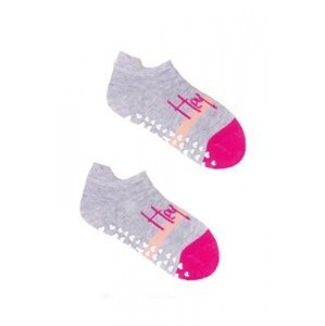YO! SKC Girl Z Języczkiem ABS Dívčí kotníkové ponožky 20-22 mix barva-mix vzor