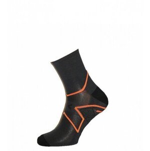 Bratex M-005 Sport polofroté vzor Pánské ponožky 39-41 tmavá-mix vzor