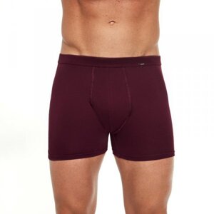 Cornette Authentic 092 claret Pánské boxerky 3XL claret