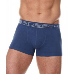 Brubeck BX 10050A indygo Pánské boxerky 2XL indygo