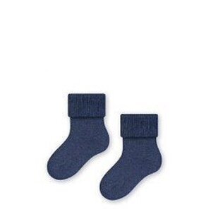 Steven art.156 Frota Hladké dětské ponožky 11-19 14-15 bordová