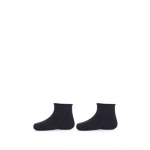 Be Snazzy SK-26 0-9 m. Dětské ponožky 3-6 miesięcy grafitová (tmavě šedá)
