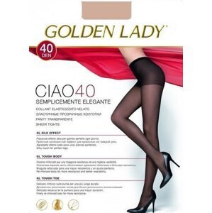 Golden Lady Ciao 40 den punočochové kalhoty, 3-M fumo/odstín šedé