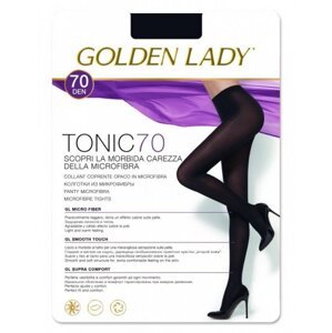 Golden Lady Tonic 70 den punčochové kalhoty 4-L marrone scuro/odstín hnědé