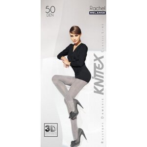 Knittex Rachel Melange 50 den punčochové kalhoty 5-XL grigio