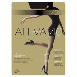 Omsa Attiva 40 den punčochové kalhoty 4-L caramello/odstín béžové