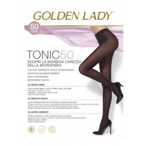 Golden Lady Tonic 50 den punčochové kalhoty 5-XL marrone scuro/odstín hnědé