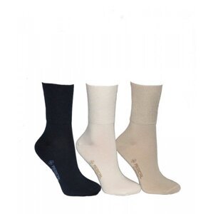 Terjax Bamboo line beztlakové art.015 Dámské ponožky 36-38 tmavě modrá