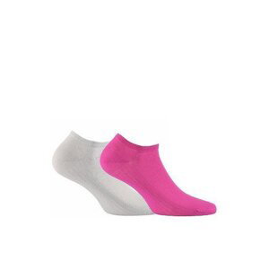 Wola Woman Light Cotton W 81101 Dámské ponožky 36-38 grey/odstín šedé