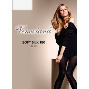Veneziana Soft Silk 180 den punčochové kalhoty 4-L nero/černá