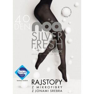 Knittex Silver Fresh 40 den punčochové kalhoty 3-M Nero