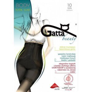 Gatta Body Total Slim Fusion 10 den punčochové kalhoty 3-M nero/černá