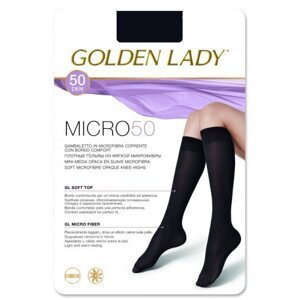 Golden Lady Micro 50 den podkolenky Univerzální marrone scuro/odstín hnědé