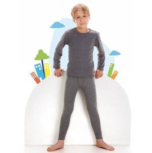 Cornette Kids Thermo Plus Chlapecké spodní kalhoty 98-104 černá