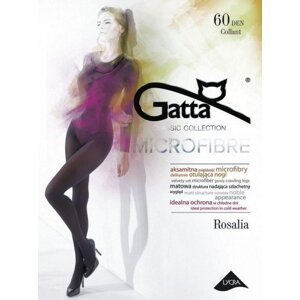Gatta Rosalia 60 den 5-XL punčochové kalhoty 5-XL fumo/odstín šedé