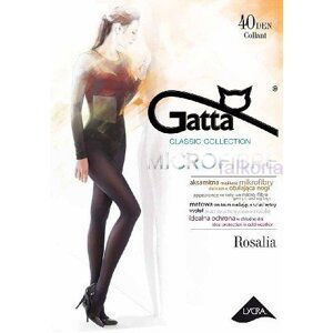 Gatta Rosalia 40 den 5-XL punčochové kalhoty 5-XL grigio/odstín šedé