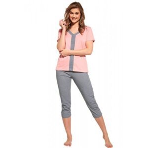 Cornette Lisa 445/227 plus Dámské pyžamo 3XL růžová